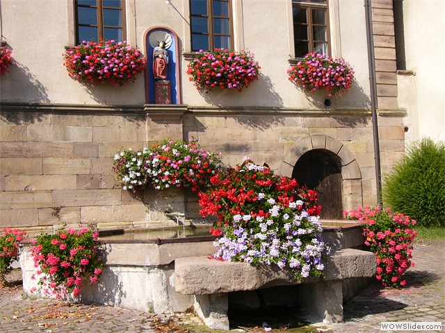 Gueberschwihr, fontaine Saint Pantaleon